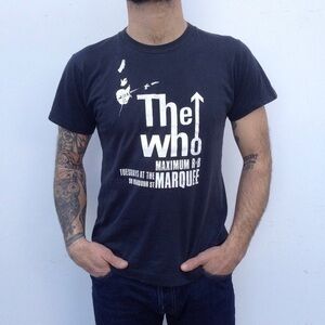Vintage 1980’s The Who tour shirt Cross-listed